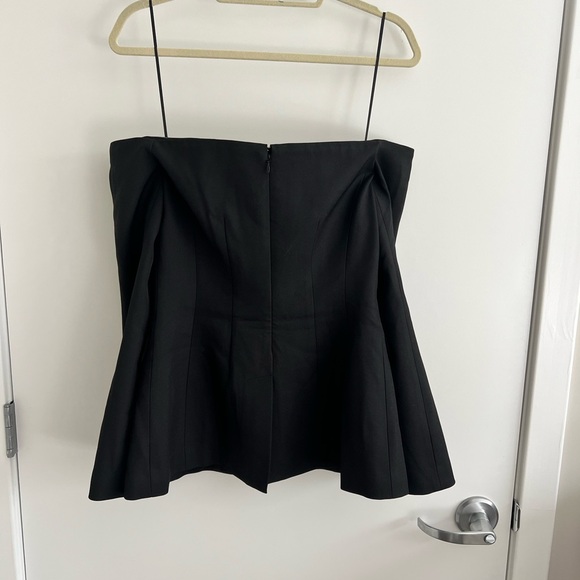Tuckernuck Black Off the Shoulder Bria Blouse in Black size Small NWT - Picture 5 of 10